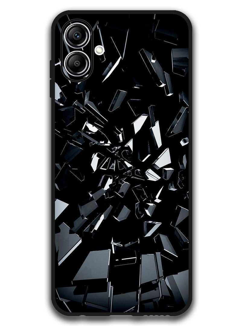 Theodor Case Compatible with Samsung Galaxy A07 6.7 Inch Protection Shockproof Bumper Cover Black 1 - Image 1